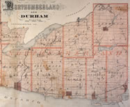 northumberland map