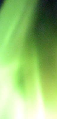 Boron oxide green luminance in methanol/air flame